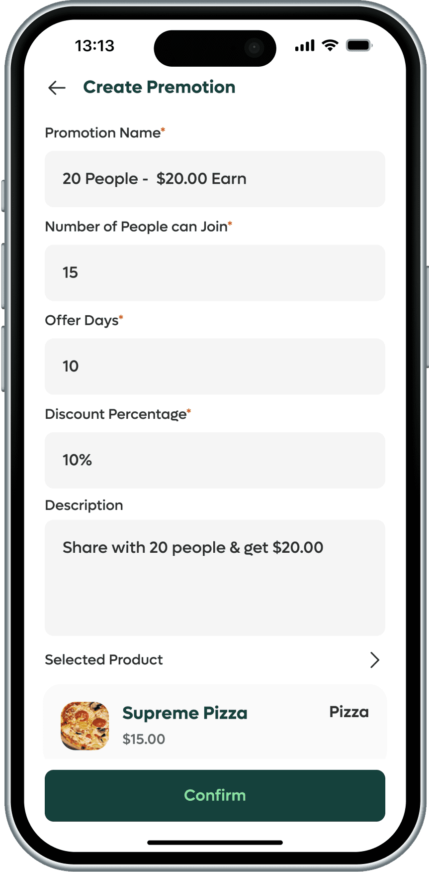 App screen 6